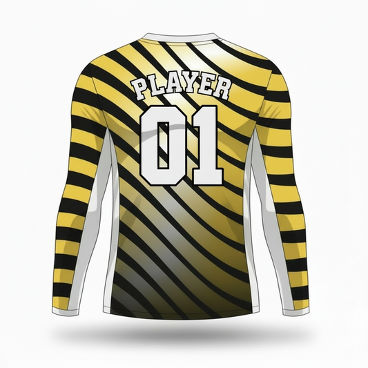 Next Print Customised Sports Cricket Long Sleeve Men T-Shirt Jersey.