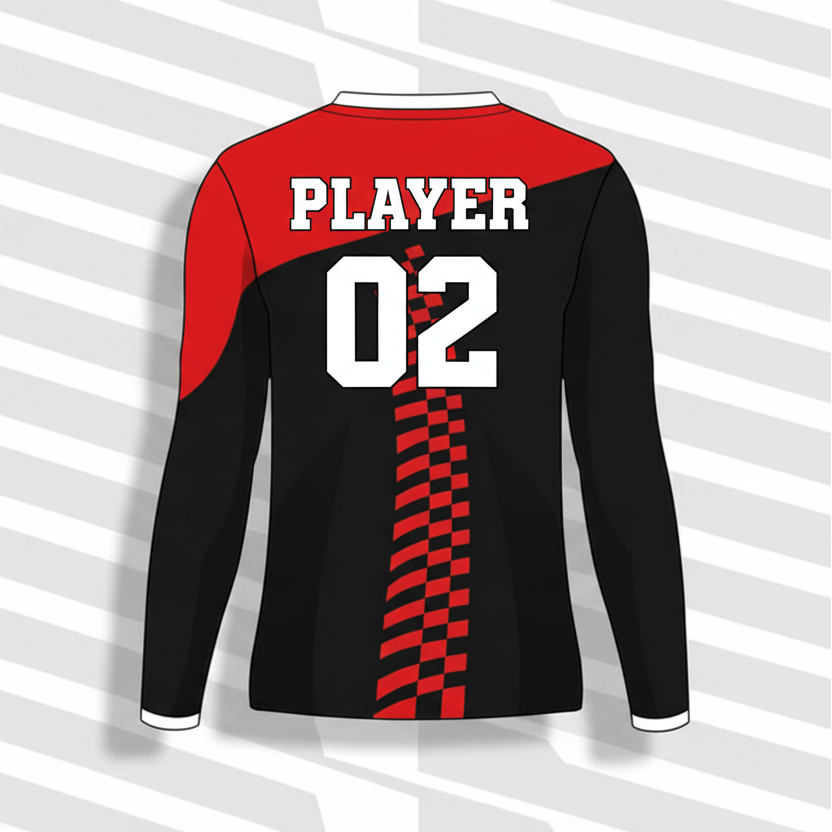 Next Print Customised Cricket Sports Long Sleeves T-Shirt Sports Jersey