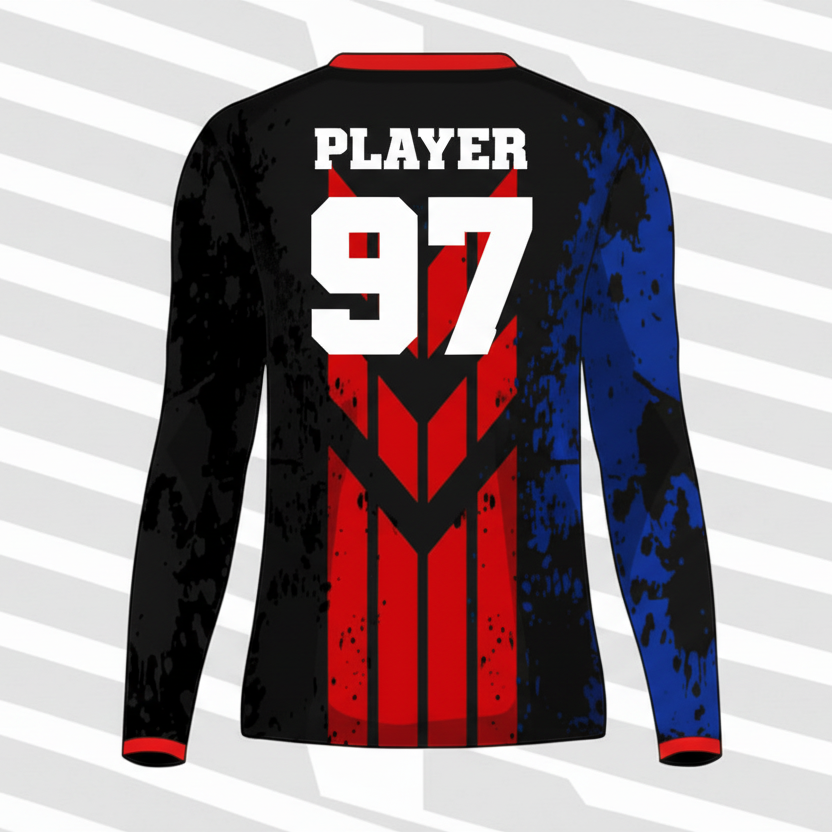 Next Print Customised Cricket Sports Long Sleeves T-Shirt Sports Jersey.