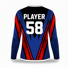 Next Print Customised Cricket Sports Long Sleeves T-Shirt Sports Jersey