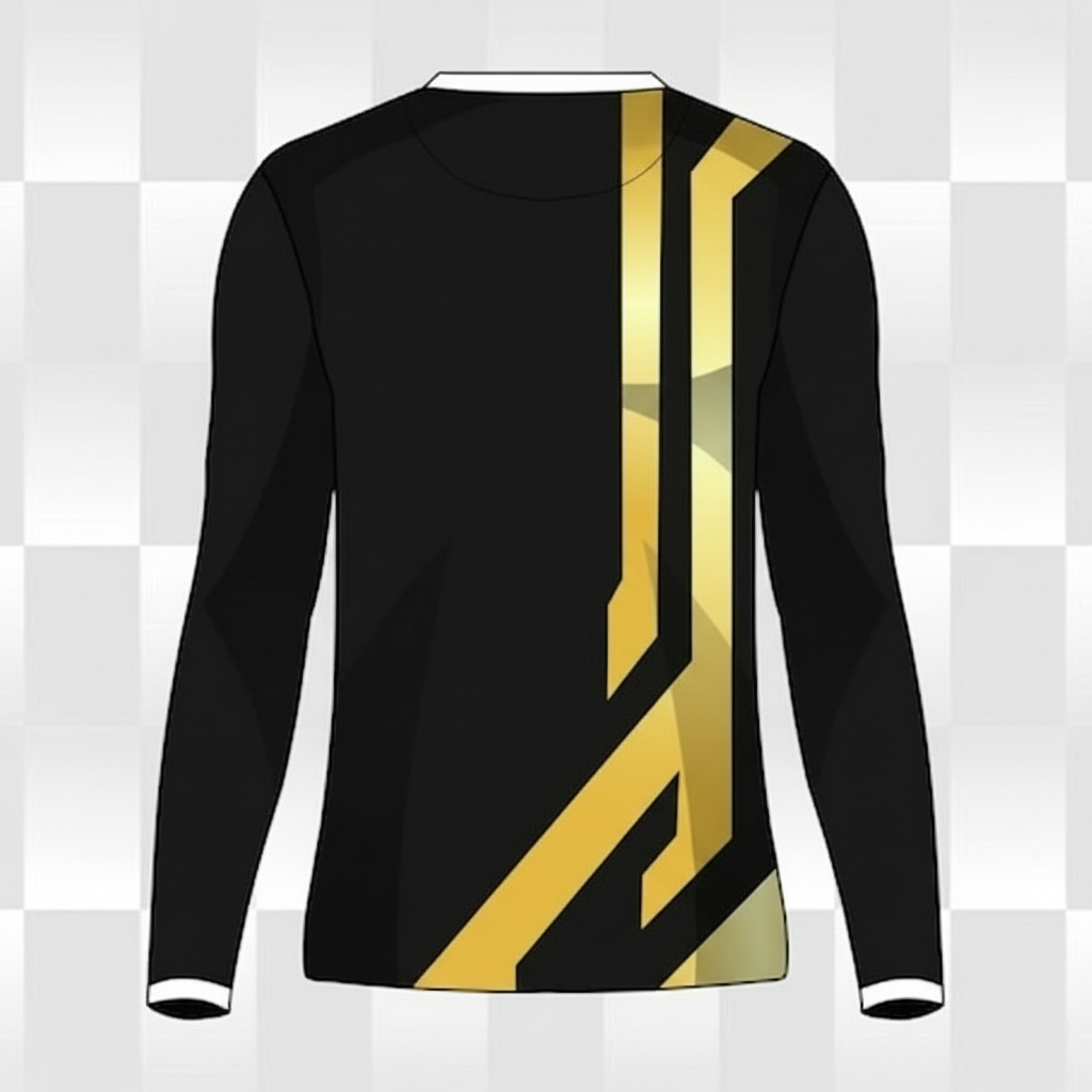 NextPrint Custom Cricket Jersey Full Sleeve | Name & Number Printed Sports T-Shirt