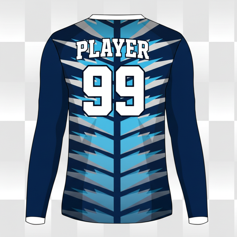 Next Print Customised Cricket Sports Long Sleeves T-Shirt Sports Jersey