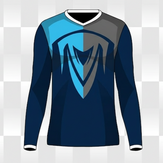 Next Print Customised Sports Long Sleeve Cricket T-Shirt Jersey.