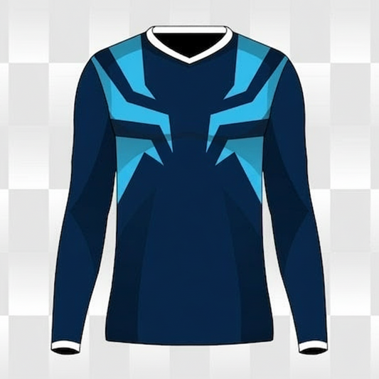 Next Print Customised Sports Long Sleeve Cricket T-Shirt Jersey.