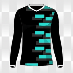Next Print Customised Sports Long Sleeve Cricket T-Shirt Jersey.