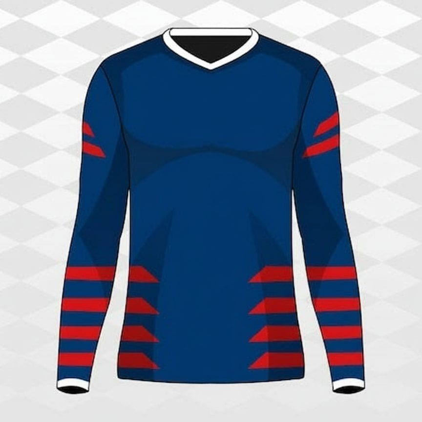 Next Print Customised Cricket Sports Long Sleeves T-Shirt Sport Jersey.