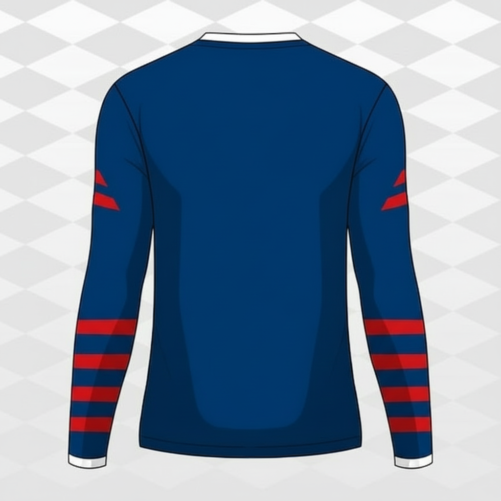 Next Print Customised Cricket Sports Long Sleeves T-Shirt Sport Jersey.