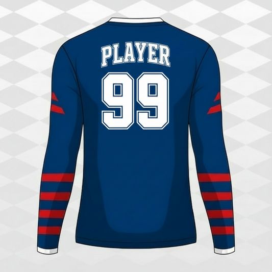 Next Print Customised Cricket Sports Long Sleeves T-Shirt Sport Jersey.