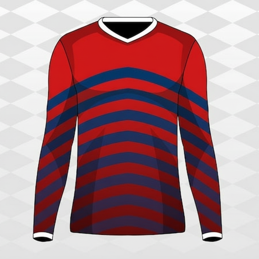 Next Print Customised Cricket Sports Long Sleeves T-Shirt Sport Jersey.