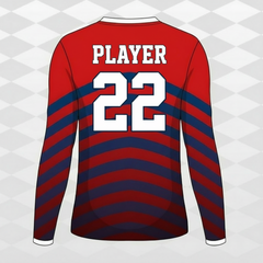 Next Print Customised Cricket Sports Long Sleeves T-Shirt Sport Jersey.
