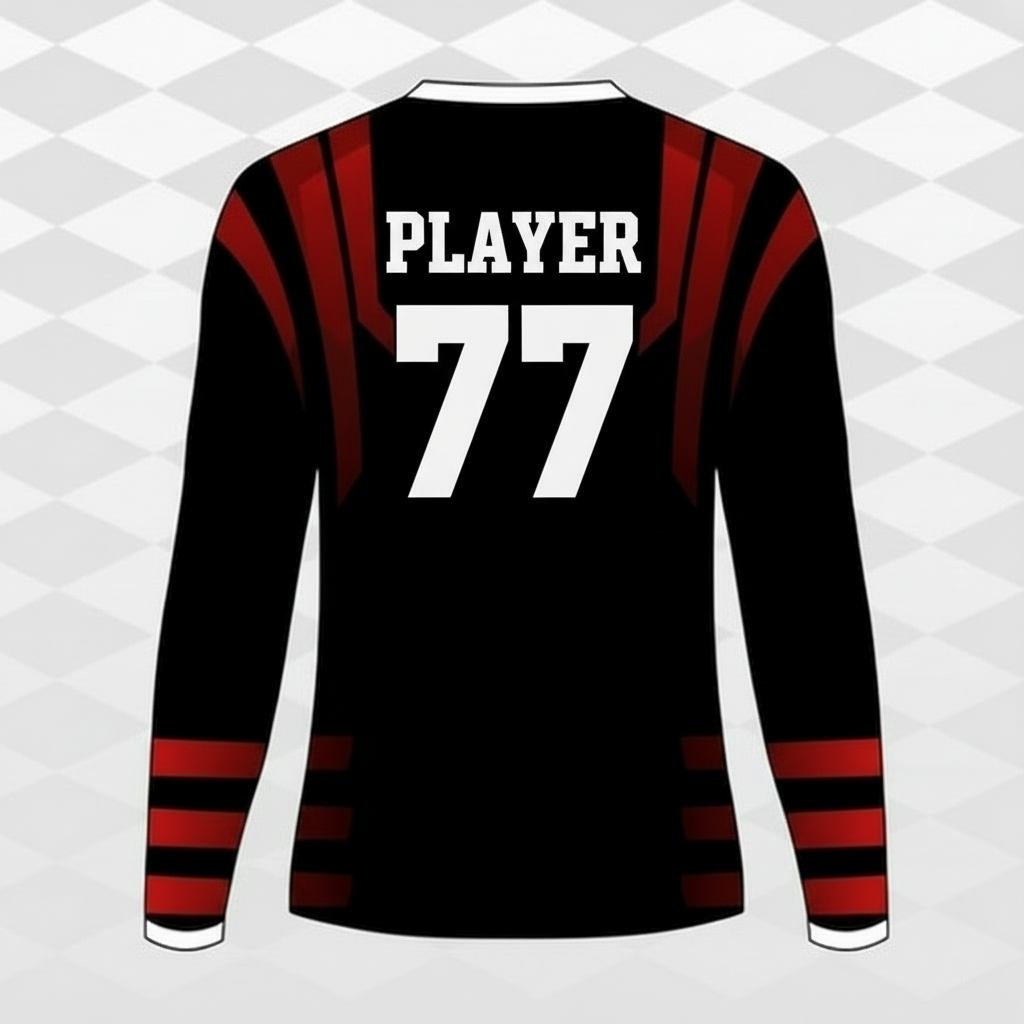 Next Print Customised Long Sleeves Cricket Sports Jersey.