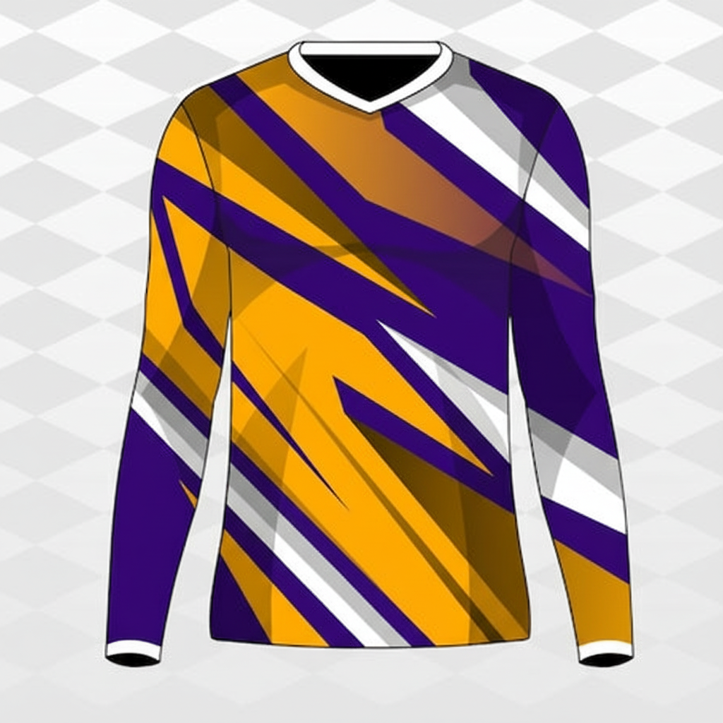 NextPrint Custom Printed Cricket Jersey Full Sleeve with Name Number