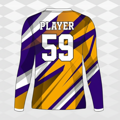 NextPrint Custom Printed Cricket Jersey Full Sleeve with Name Number