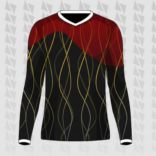 Next Print Customised Cricket Sports Long Sleeves T-Shirt Sports Jersey