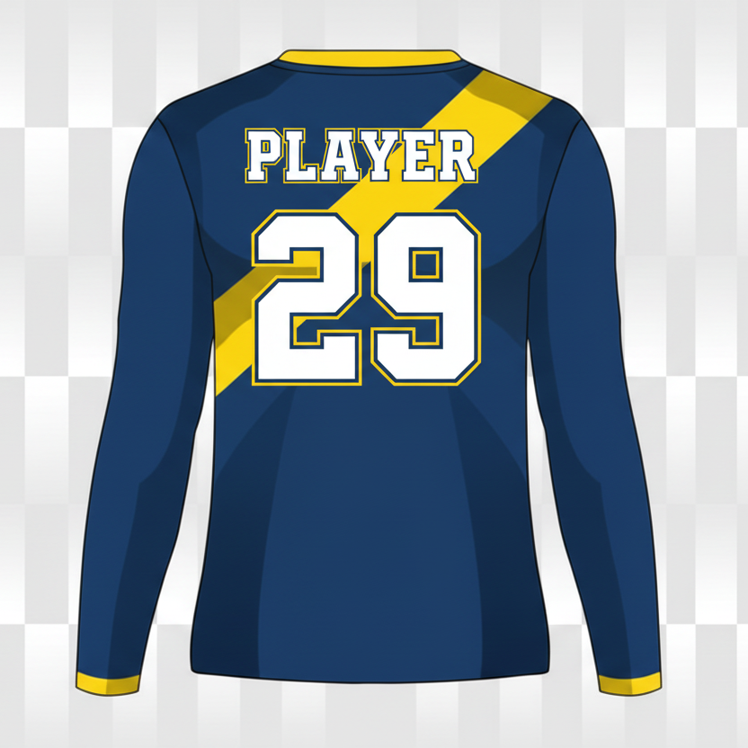 Next Print Customised Cricket Sports Long Sleeves T-Shirt Sports Jersey.
