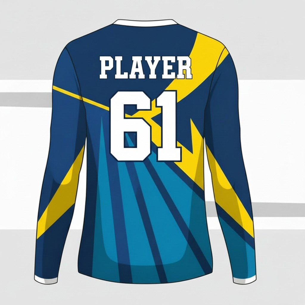 Next Print Customised Cricket Sports Long Sleeves T-Shirt Sports Jersey