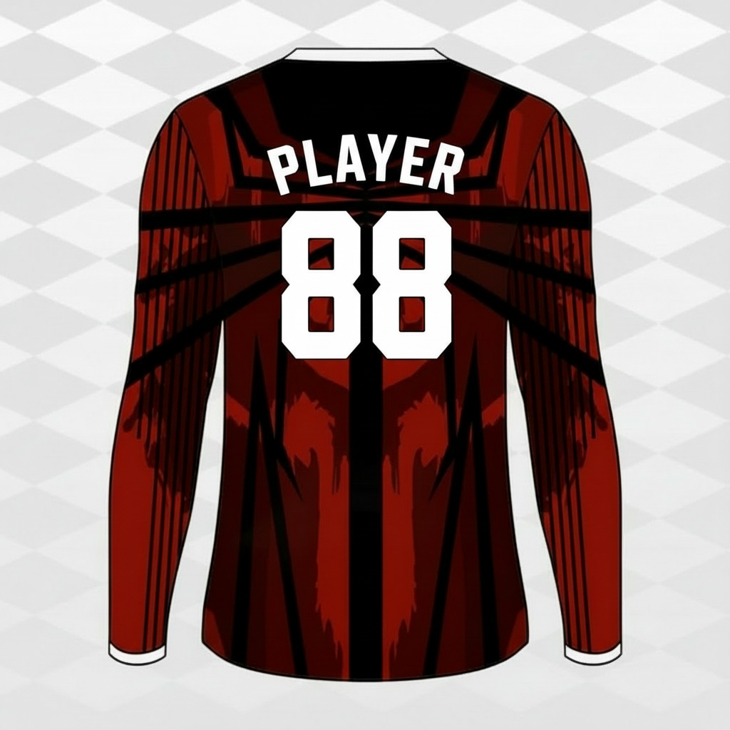 Next Print Customised Cricket Sports Long Sleeves T-Shirt Sport Jersey.