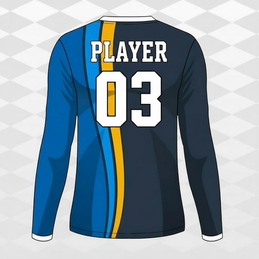 Next Print Customised Sports Cricket Long Sleeve Men T-Shirt Jersey.