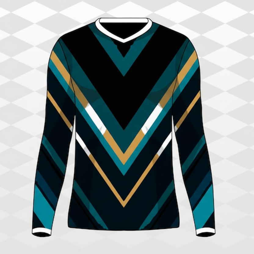 Next Print Customised Cricket Sports Long Sleeves T-Shirt Sports Jersey.