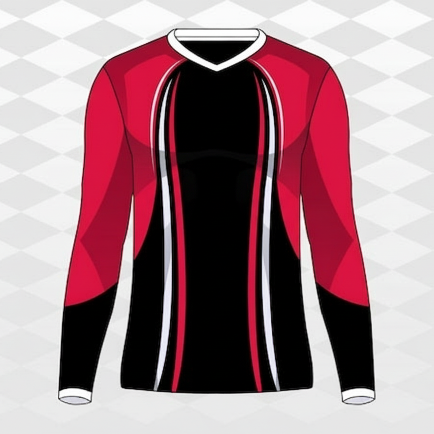 Next Print Customised Cricket Sports Long Sleeves T-Shirt Sport Jersey.