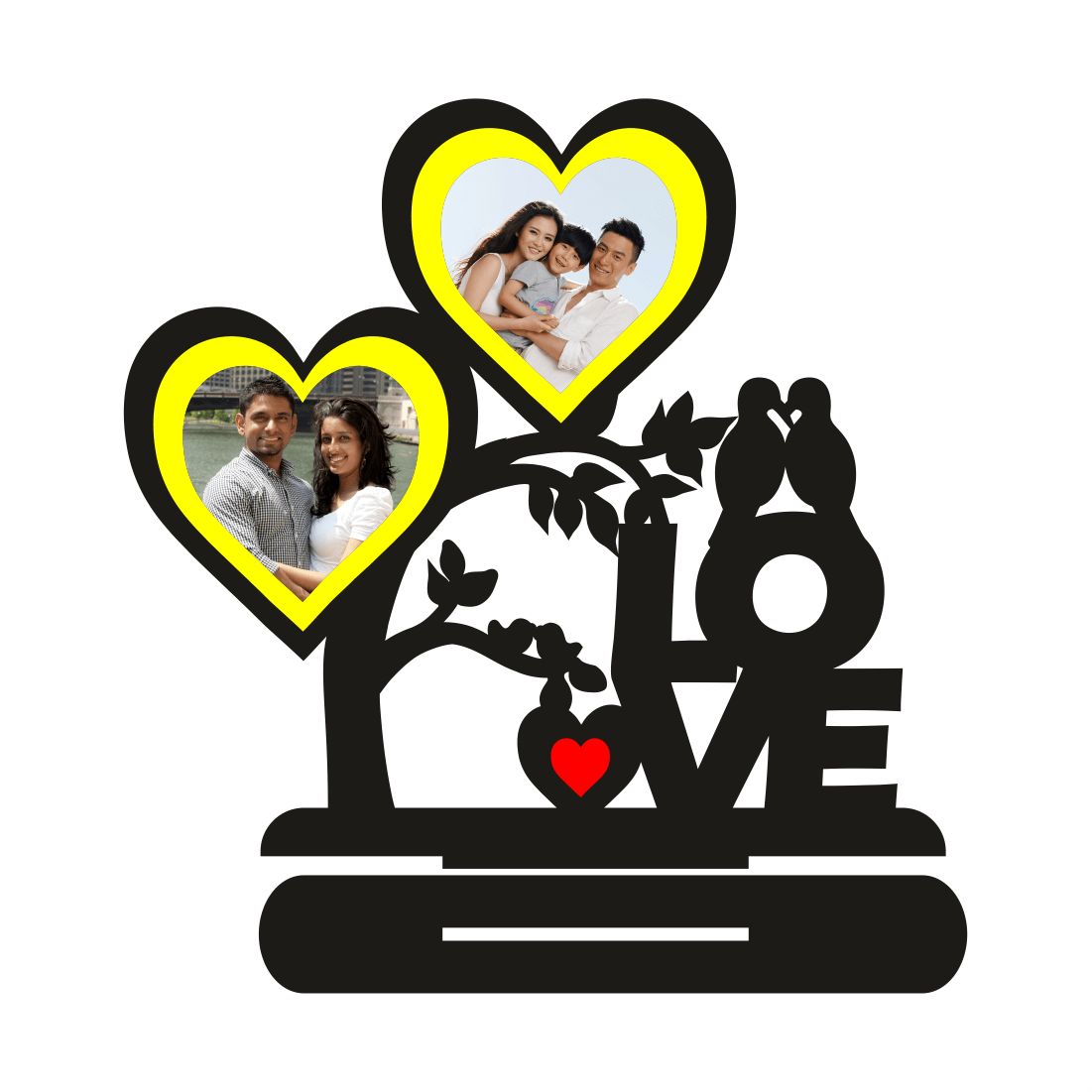 LOVE BIRDS STAND FRAME - Next Print