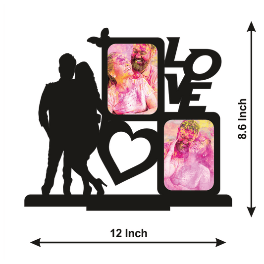 LOVE DOUBLE PHOTO STAND FRAME 47 - Next Print