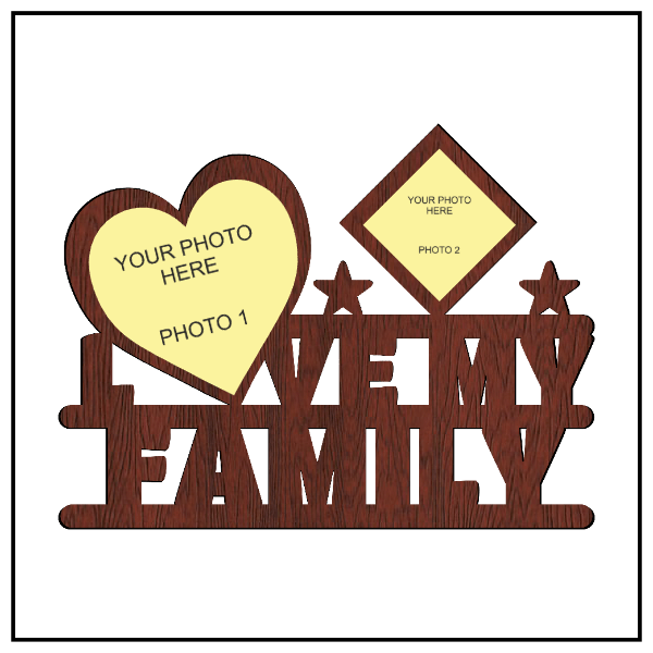 Love My Family Wall Family - Next Print