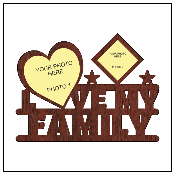 Love My Family Wall Family - Next Print