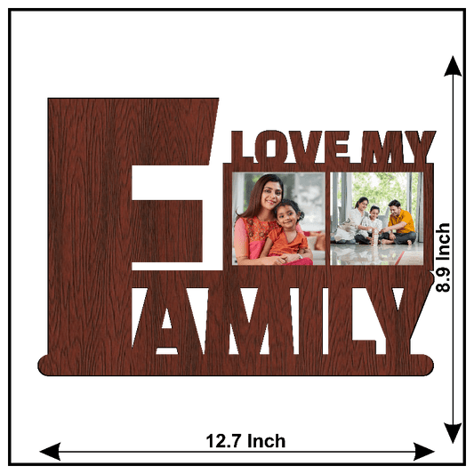 Love My Family Wall Frame - Next Print
