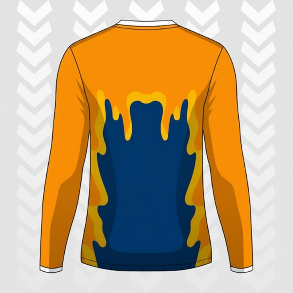 Next Print Customised Cricket Sports Long Sleeves T-Shirt Sports Jersey.