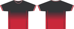 Next Print Men Crew Neck T Shirts Mock Ups Red