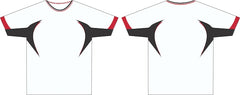 Next Print Men Crew Neck T Shirts Mock Ups Red