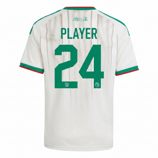 Custom Mexico style football jersey with personalized name and number