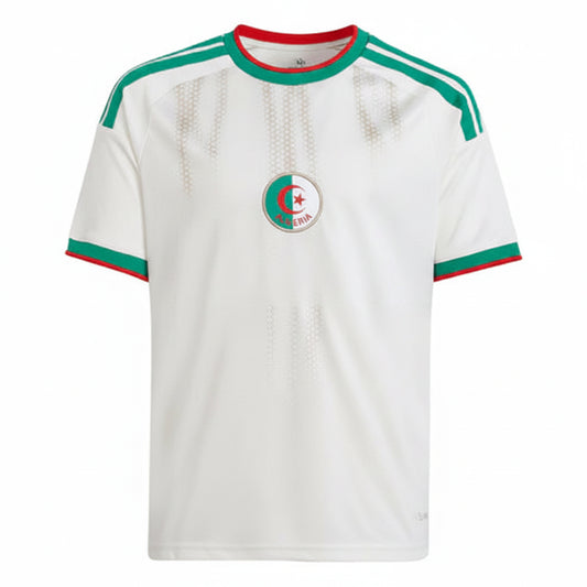 Mexico inspired white green red football fan jersey front view