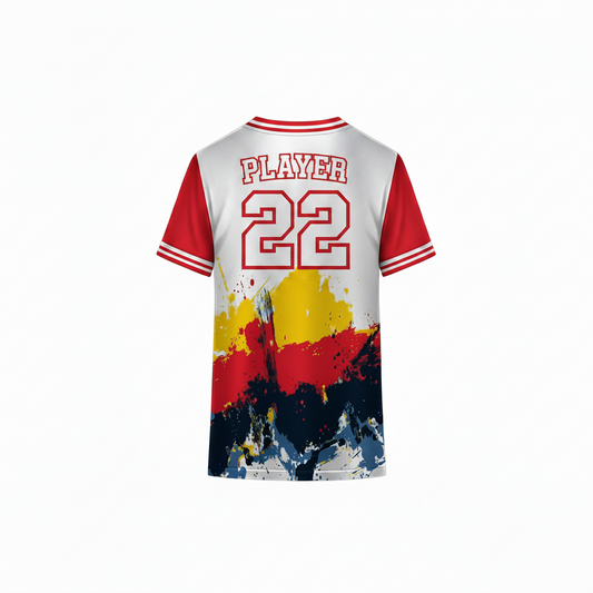Modern abstract custom jersey design by NextPrint