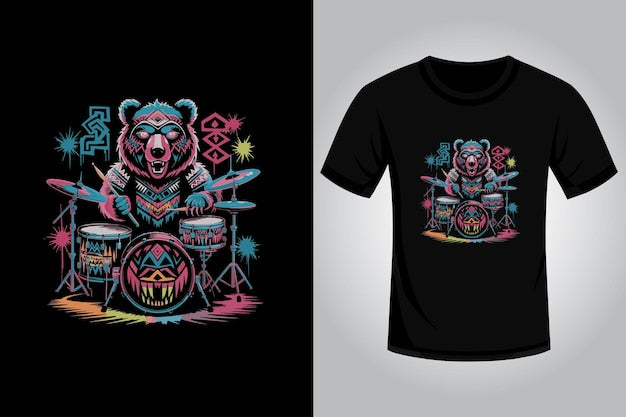 Next Print Modern music tshirt .