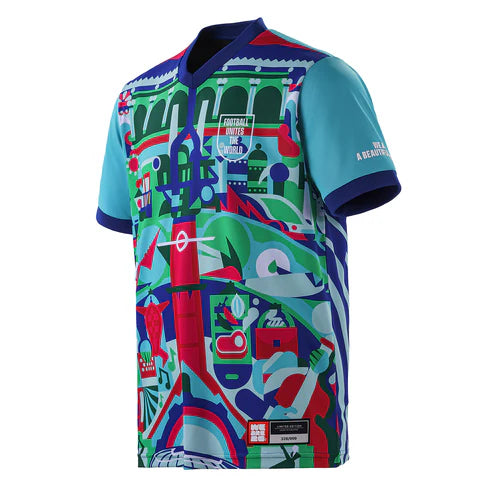 Monterrey Host City Jersey 2026 Limited Edition Football Jersey Side View Showing Premium Sublimation Artwork