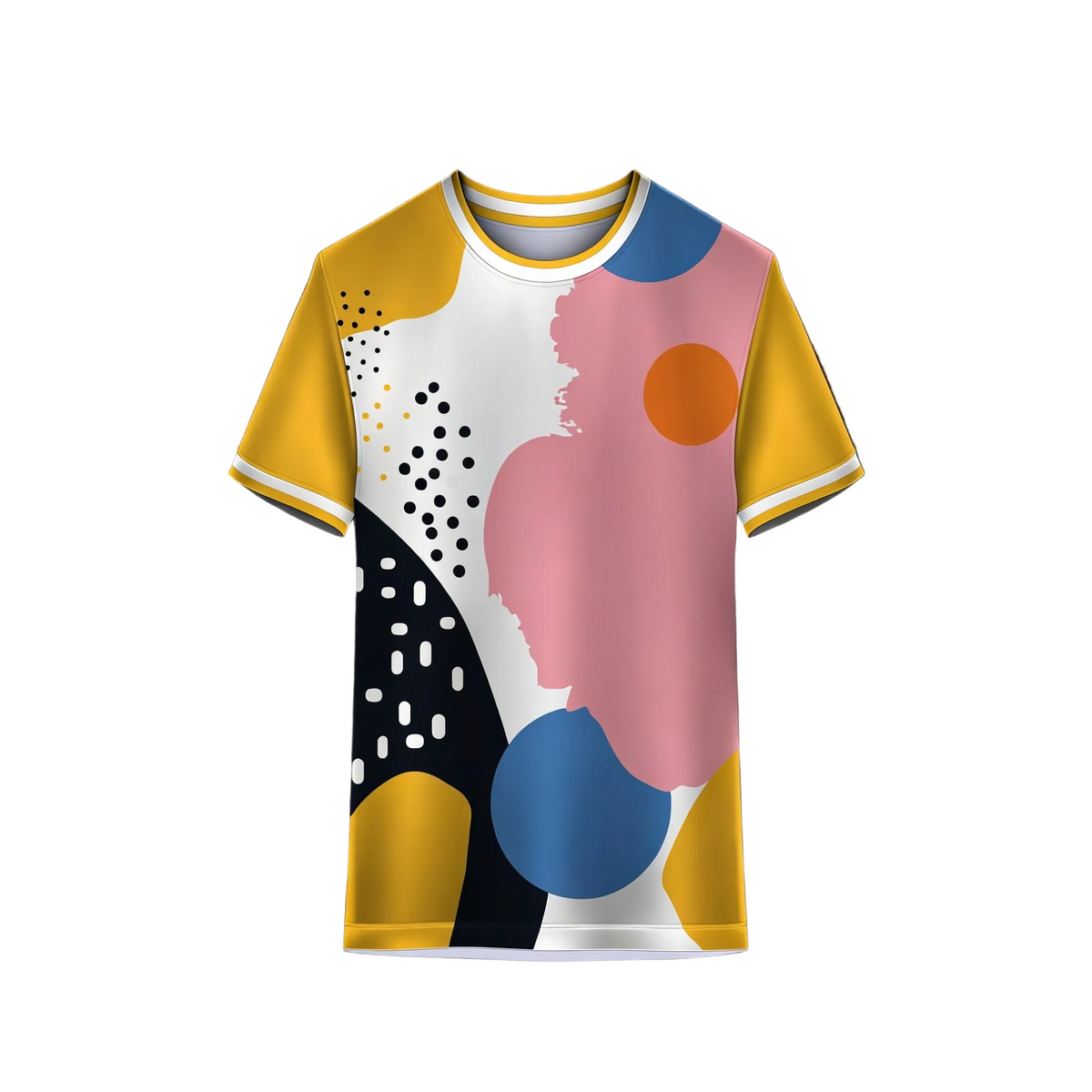 Multicolor abstract sports jersey sublimation print custom team wear by NextPrint India