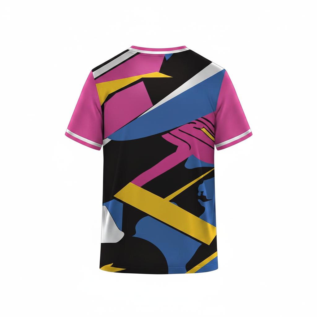 Next print Multicolour Abstract Sports Jersey for Men & Women – Custom Sublimation Printed Cricket, Football & Team Wear Jersey