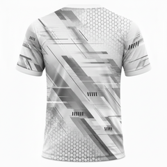 Multicolour Geometrical Sports Jersey – Custom Cricket & Football Team Jersey for Men
