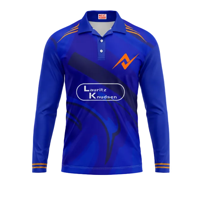 Mumbai inspired athletic full sleeve fan jersey front design
