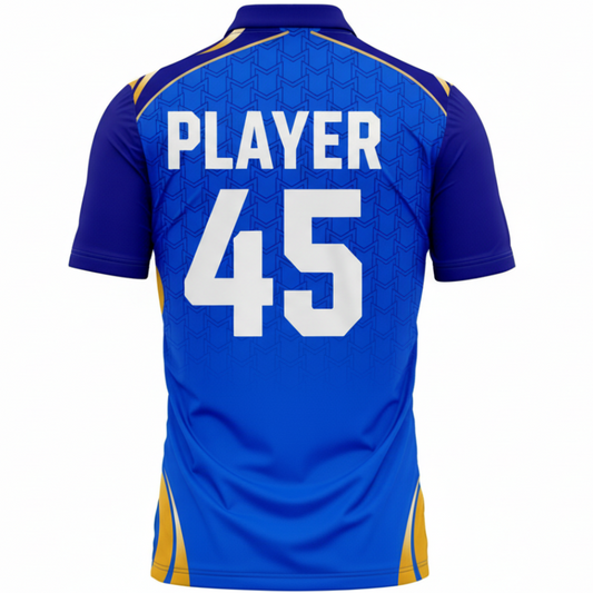Next Print Custom Mumbai Jersey with Name & Number | Personalized Cricket Jersey India | NextPrint