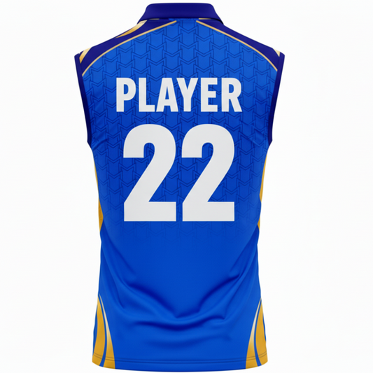 Next Print Custom Mumbai Team Jersey with Name & Number | Personalized Cricket Jersey India | NextPrint
