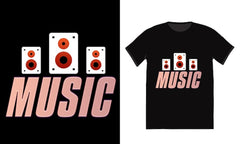 Music t shirt design