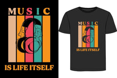 Next Print MUSIC T-SHIRT .