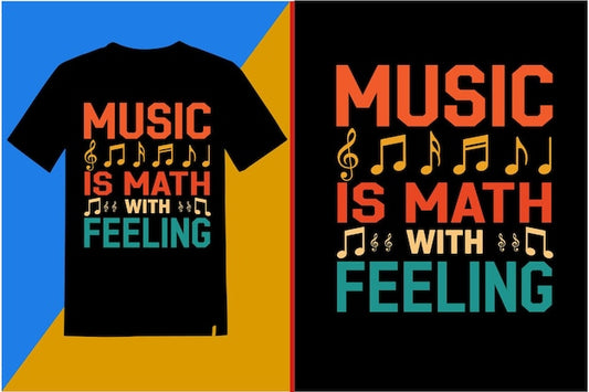 music t shirt design