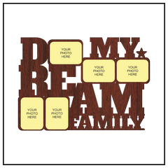 My Dream Family Wall Frame - Next Print