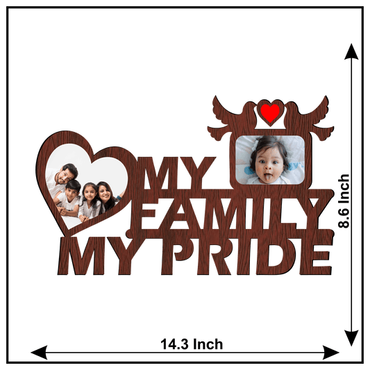 My Family My Pride Wall Frame - Next Print