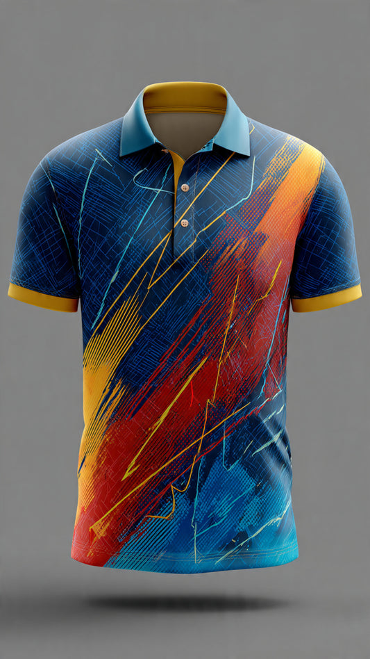 Next Print Cricket Order sports jersey pole t- shirt / All over printed jersey / mem and women