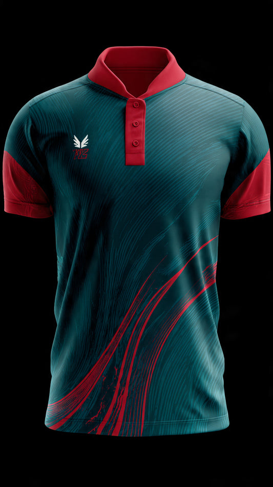 Next Print Cricket Custom Team Uniform Manufacturer jersey pole t- shirt / All over printed jersey / mem and women